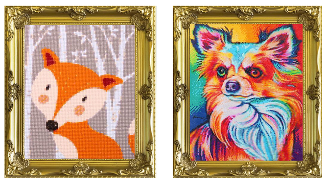Kolorowy diamentowy obraz sfinksa, kot i malarstwo zwierząt, 5D DIY, pełny, kwadratowy/okrągły diamentowy haft, inkrustowane dekoracje pokoju domowego - Wianko - 17