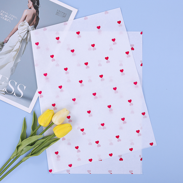 Pakowanie prezentów papier DIY Handmade Craft, 50*70 cm, wzór gwiazda miłość - Wianko - 4