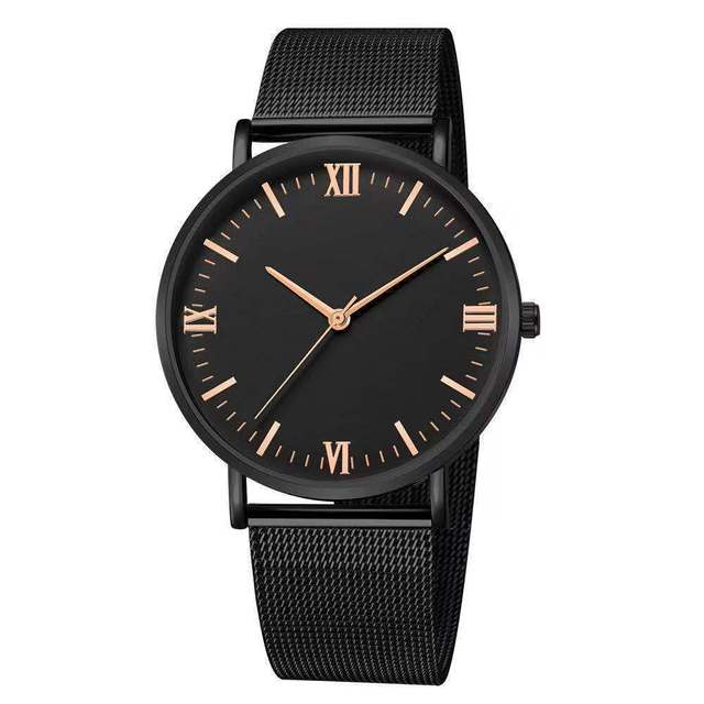 Elegancki zegarek damski TH2140 - wysoka jakość, cienka koperta, kwarcowy mechanizm, siateczkowy pasek - Wianko - 4