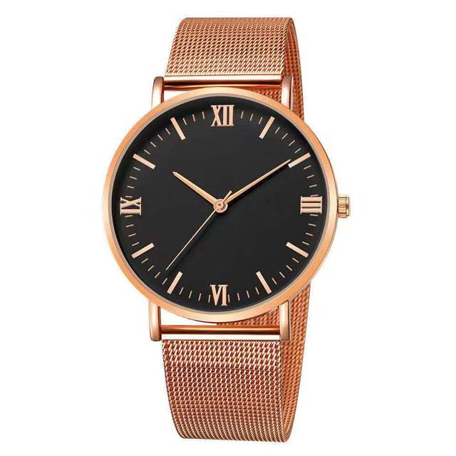 Elegancki zegarek damski TH2140 - wysoka jakość, cienka koperta, kwarcowy mechanizm, siateczkowy pasek - Wianko - 5
