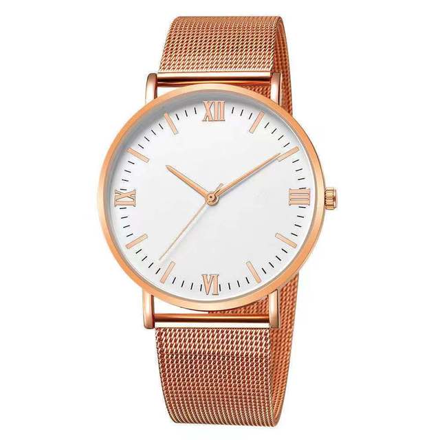 Elegancki zegarek damski TH2140 - wysoka jakość, cienka koperta, kwarcowy mechanizm, siateczkowy pasek - Wianko - 1