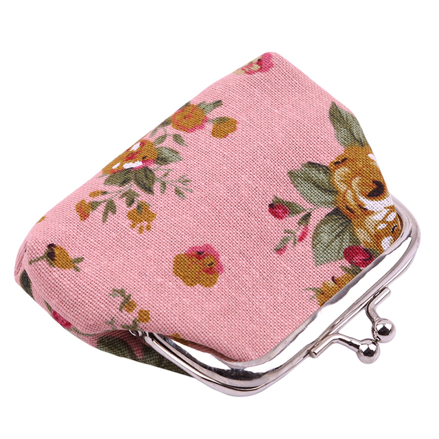 Portfel damska Retro Naivety Hasp Coin Lady Vintage Flower Clutch Bag - torebka w kwiatki wysokiej jakości - Wianko - 10