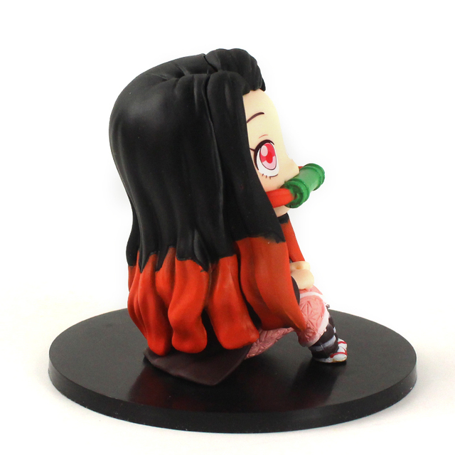 Figurka PVC 7.5cm Kamado Tanjirou Nezuko z Demon Slayer wersją Q Anime - Wianko - 8