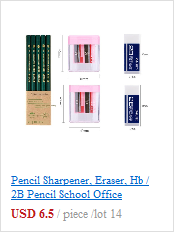Kreatywne drewniane ołówki HB z uroczym wzorem - idealne na prezenty dla dzieci i do użytku szkolnego - Wianko - 7