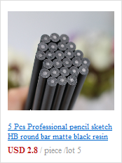 Kreatywne drewniane ołówki HB z uroczym wzorem - idealne na prezenty dla dzieci i do użytku szkolnego - Wianko - 4