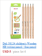 Kreatywne drewniane ołówki HB z uroczym wzorem - idealne na prezenty dla dzieci i do użytku szkolnego - Wianko - 11
