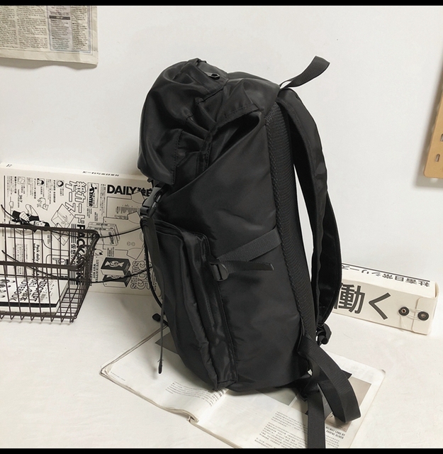 Nowy oryginalny plecak Uoct, czarny, duża pojemność, 2021, modny, dla college'u, kobieta, torba na komputer - Wianko - 42