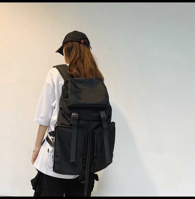 Nowy oryginalny plecak Uoct, czarny, duża pojemność, 2021, modny, dla college'u, kobieta, torba na komputer - Wianko - 17
