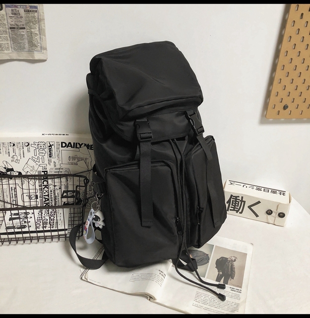 Nowy oryginalny plecak Uoct, czarny, duża pojemność, 2021, modny, dla college'u, kobieta, torba na komputer - Wianko - 44