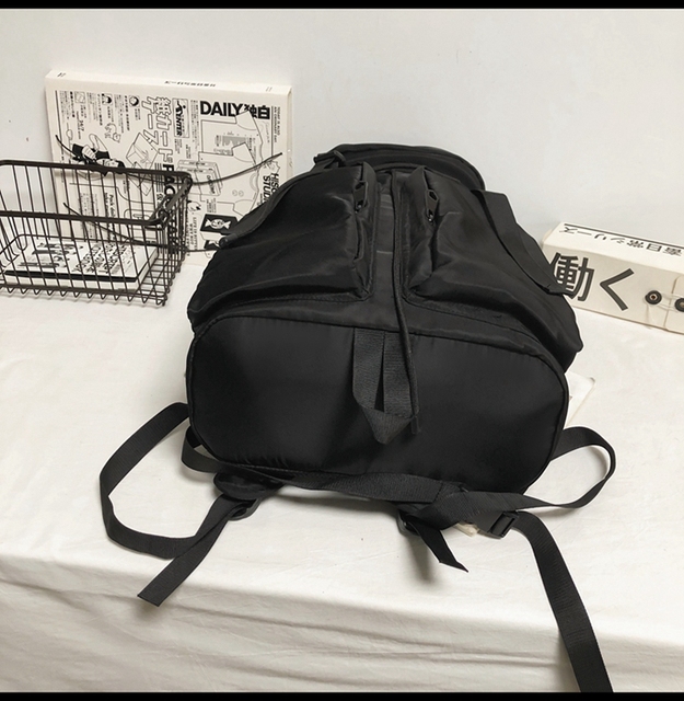 Nowy oryginalny plecak Uoct, czarny, duża pojemność, 2021, modny, dla college'u, kobieta, torba na komputer - Wianko - 41