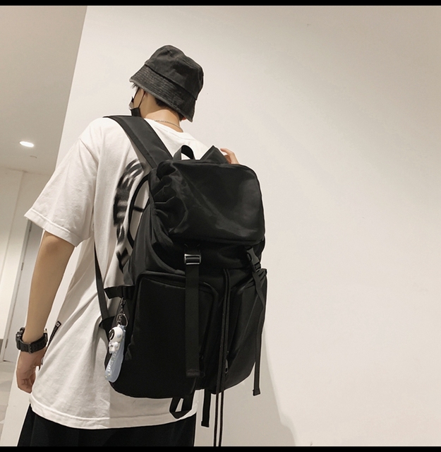 Nowy oryginalny plecak Uoct, czarny, duża pojemność, 2021, modny, dla college'u, kobieta, torba na komputer - Wianko - 34