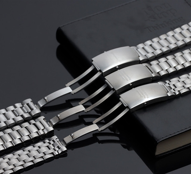Stalowy pasek zegarka o szerokości 20mm/22mm, najwyższej jakości 316L, srebrny, do zegarków Omega (Seamaster, Speedmaster, Planet Ocean) - Wianko - 7