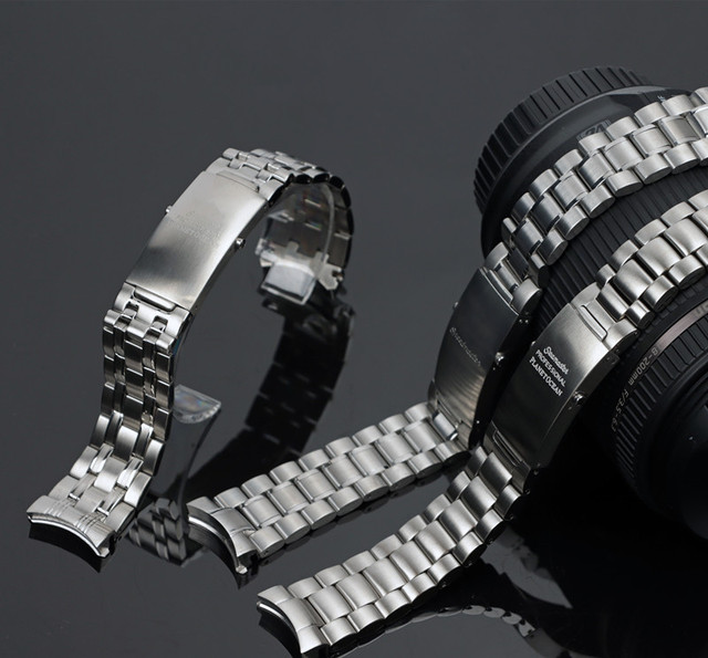 Stalowy pasek zegarka o szerokości 20mm/22mm, najwyższej jakości 316L, srebrny, do zegarków Omega (Seamaster, Speedmaster, Planet Ocean) - Wianko - 6