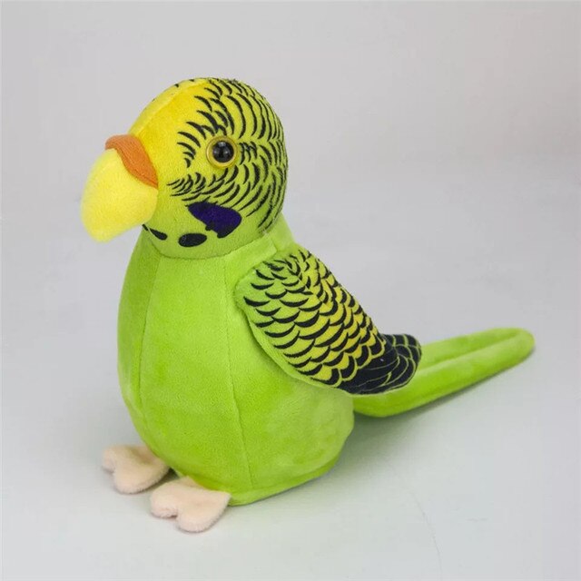 Elektroniczna papuga z nagrywaniem dźwięku, zabawka pluszowa dla dzieci - Wianko - 9