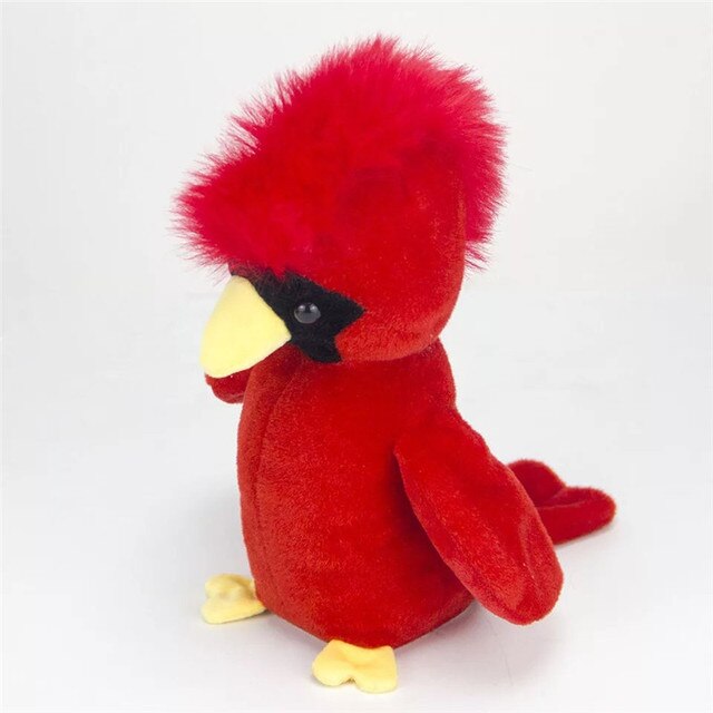 Elektroniczna papuga z nagrywaniem dźwięku, zabawka pluszowa dla dzieci - Wianko - 11