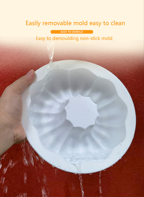 Forma silikonowa do ciast - lodów - pieczenia - kwiat - Wianko - 8