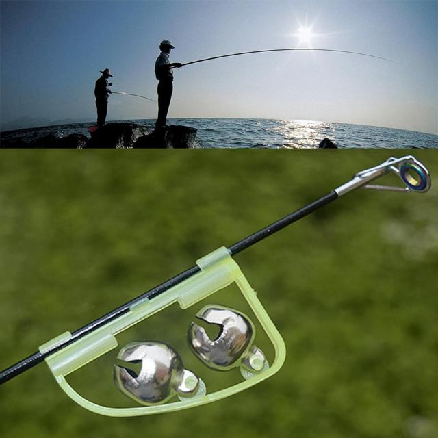 2 szt. Outdoor LED Night Fishing Bite - 50% HOT - dźwiękowe akcesoria spławikowe z podwójnym dzwonkiem w kategorii Narzędzia wędkarskie - Wianko - 1
