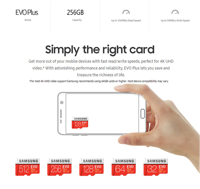 Karta pamięci Micro SD Samsung EVO Plus 128GB 64GB 32GB 256GB 512GB - Wianko - 7