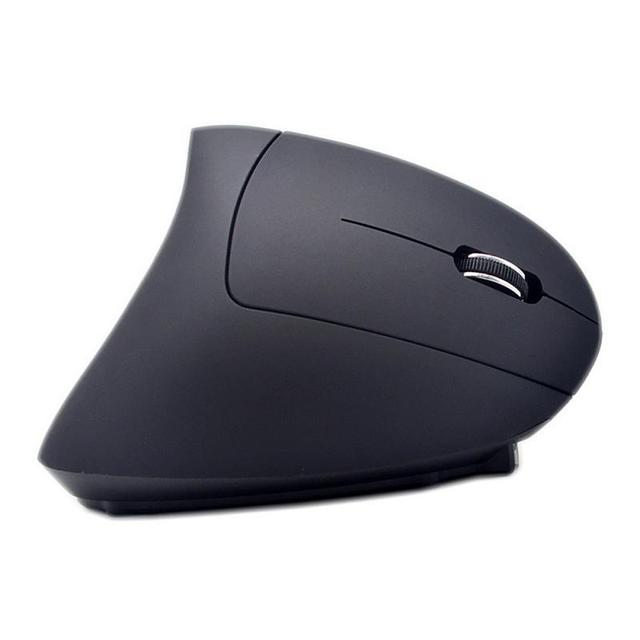 Ergonomiczna mysz pionowa USB 2.4G, bezprzewodowa, ładowalna, 6 przycisków, optyczna, do gier, na laptopa, PC, biuro i dom - Wianko - 5