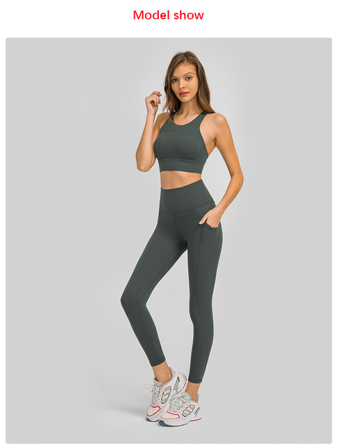 Miękkie spodnie do jogi dla kobiet - Legginsy szybkoschnące, oddychające, bezszwowe - Wianko - 7