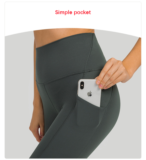Miękkie spodnie do jogi dla kobiet - Legginsy szybkoschnące, oddychające, bezszwowe - Wianko - 3
