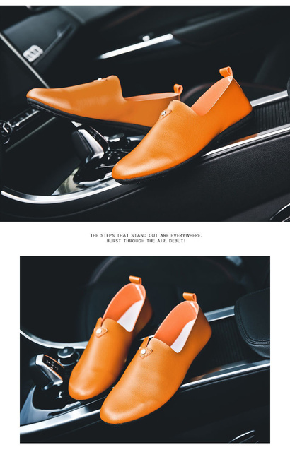 Nowe męskie skórzane buty Casual wiosna - Moda męska, Zapatillas Hombre, Chaussure Homme - Wianko - 20