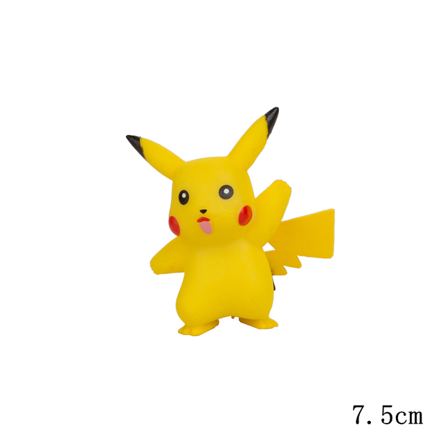 Figurki Pokemon - kolekcja zwierząt Pikachu, Squirtle, Bulbasaur, Charmander, Vulpix, Eevee, Abra, Litten (3-9cm), zabawki modele lalki Anime akcji - Wianko - 21