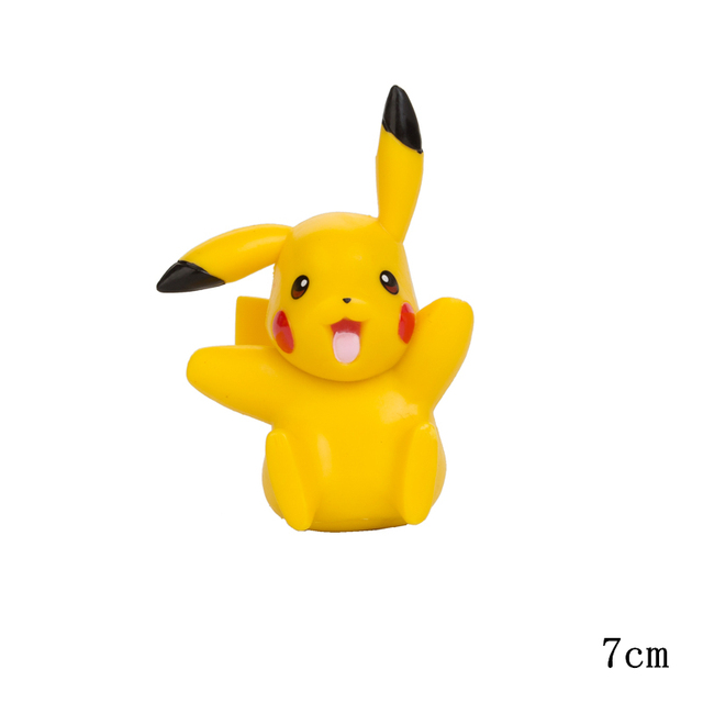 Figurki Pokemon - kolekcja zwierząt Pikachu, Squirtle, Bulbasaur, Charmander, Vulpix, Eevee, Abra, Litten (3-9cm), zabawki modele lalki Anime akcji - Wianko - 22