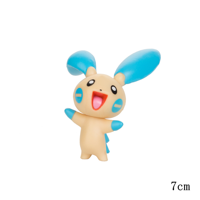 Figurki Pokemon - kolekcja zwierząt Pikachu, Squirtle, Bulbasaur, Charmander, Vulpix, Eevee, Abra, Litten (3-9cm), zabawki modele lalki Anime akcji - Wianko - 36