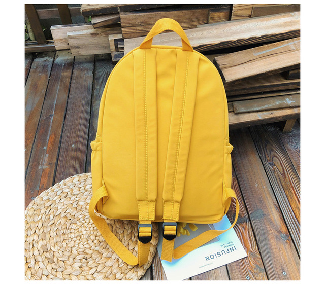 Nowy plecak nylonowy dla kobiet 2021 - duże torby szkolne i podróżne, wodoodporny, z miejscem na laptop - Wianko - 15