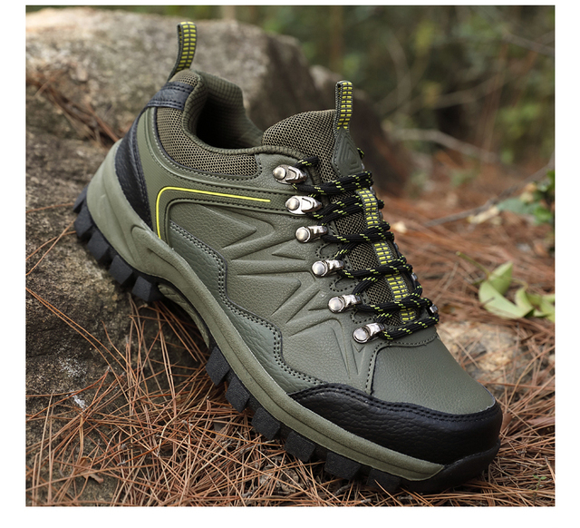 Lekkie wodoodporne buty górskie trekkingowe damsko-męskie z antypoślizgową podeszwą i plecakiem - Wianko - 31