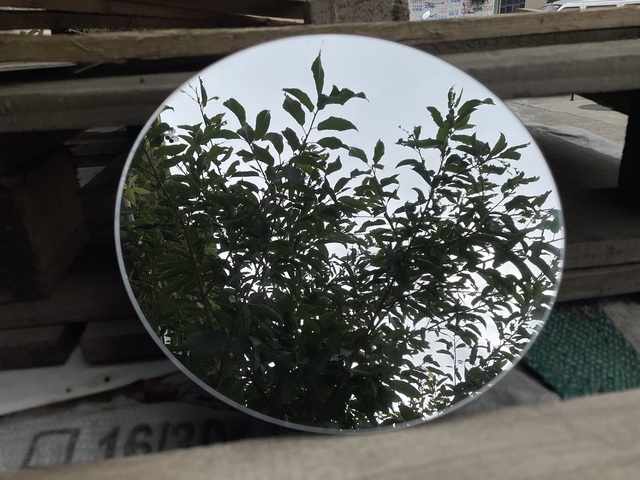 Srebrne akrylowe okrągłe lustra bez szkła 2mm i 3mm - Wianko - 1