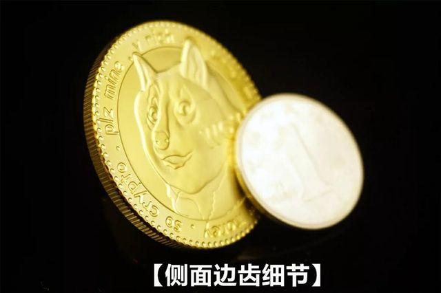 Monety bezwalutowe Dogecoin pozłacane - kolekcja pamiątek Shiba Inu (50 sztuk/pudło) - Wianko - 14