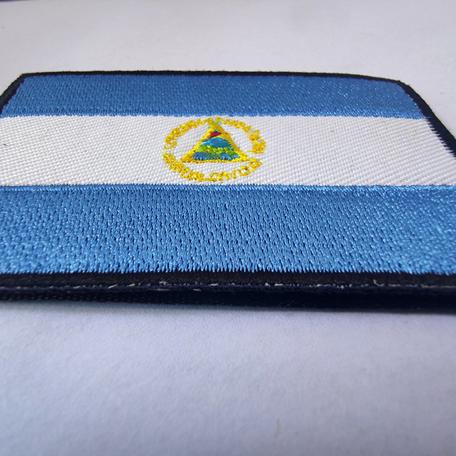 Plecak z haftowanymi łatkami flagi Ameryki, Portoryko, Ekwadoru, Nikaragui i Haiti - Wianko - 7