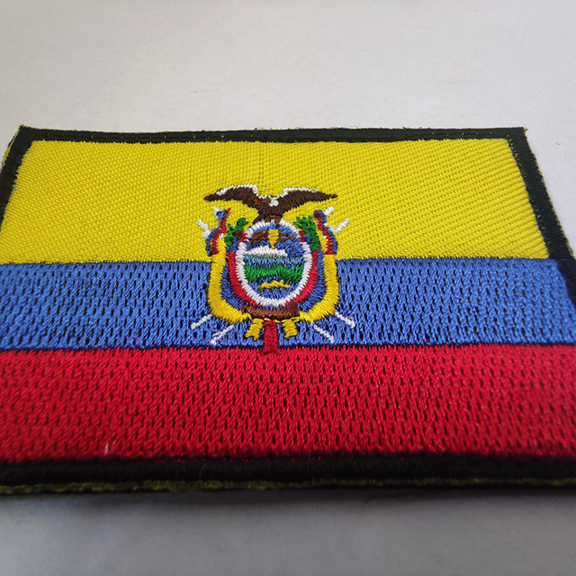 Plecak z haftowanymi łatkami flagi Ameryki, Portoryko, Ekwadoru, Nikaragui i Haiti - Wianko - 10