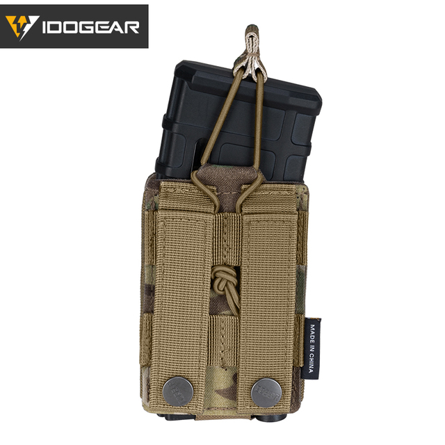 Etui na magazynki LSR Tactical 9mm/556 - podwójny Mag Carrier MOLLE - Wianko - 10