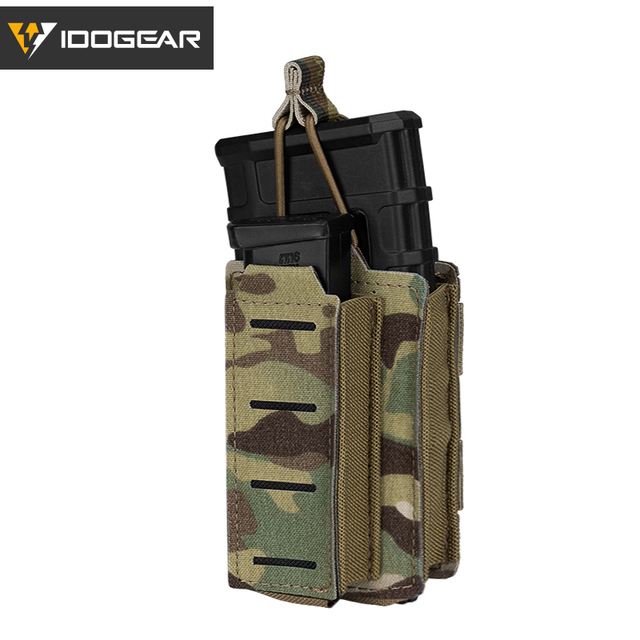 Etui na magazynki LSR Tactical 9mm/556 - podwójny Mag Carrier MOLLE - Wianko - 11