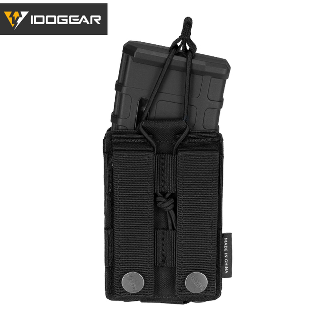 Etui na magazynki LSR Tactical 9mm/556 - podwójny Mag Carrier MOLLE - Wianko - 4