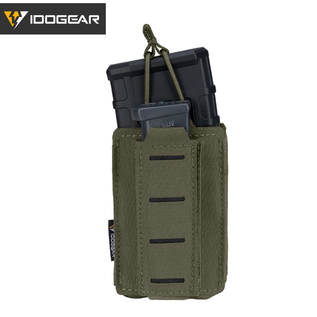 Etui na magazynki LSR Tactical 9mm/556 - podwójny Mag Carrier MOLLE - Wianko - 13
