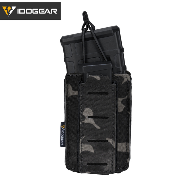 Etui na magazynki LSR Tactical 9mm/556 - podwójny Mag Carrier MOLLE - Wianko - 7