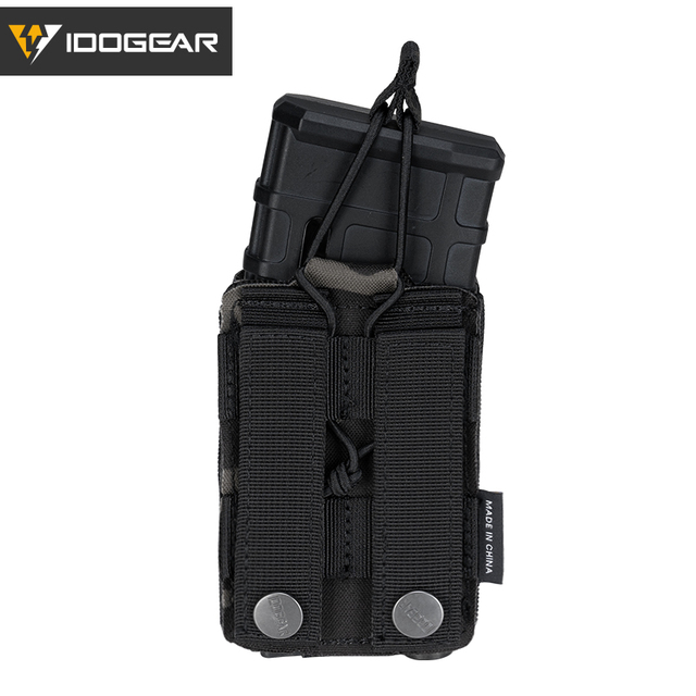 Etui na magazynki LSR Tactical 9mm/556 - podwójny Mag Carrier MOLLE - Wianko - 8