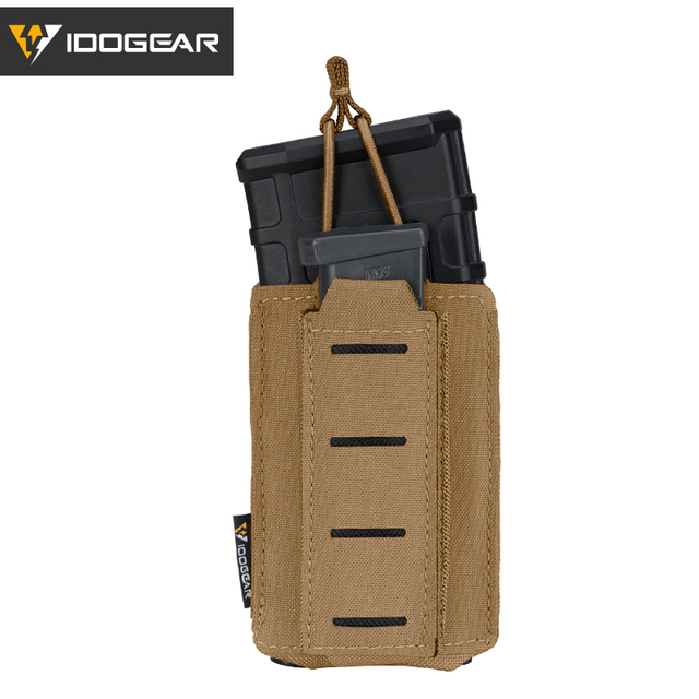 Etui na magazynki LSR Tactical 9mm/556 - podwójny Mag Carrier MOLLE - Wianko - 5