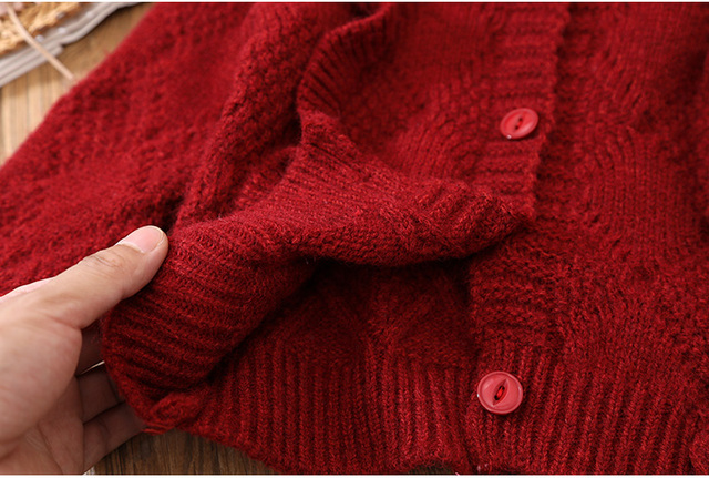 Dziecięcy sweter dzianinowy - modna jesień zima - Wianko - 10
