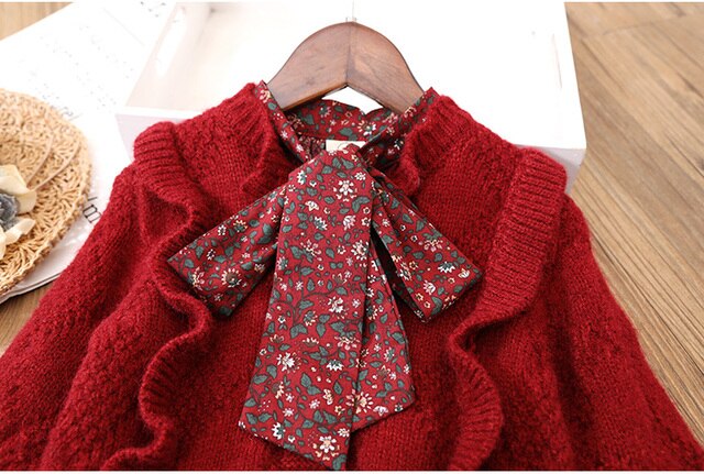 Dziecięcy sweter dzianinowy - modna jesień zima - Wianko - 8