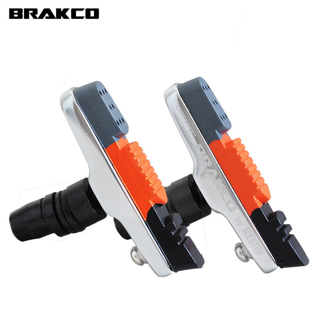 Bmx V hamulce szczękowe do rowerów 14-20 cali, składane, z klockiem hamulcowym Brakco - Wianko - 6