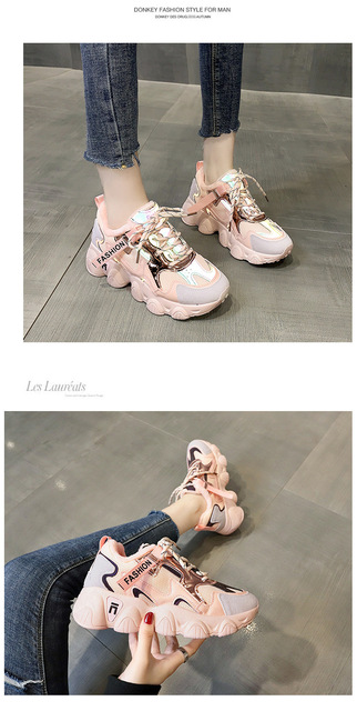 Nowe damskie buty z gumową podeszwą zimowe, koreańskie - ciepłe, oddychające, pluszowe, antypoślizgowe - czarne, beżowe, różowe, białe - grube i wulkanizowane - Wianko - 20