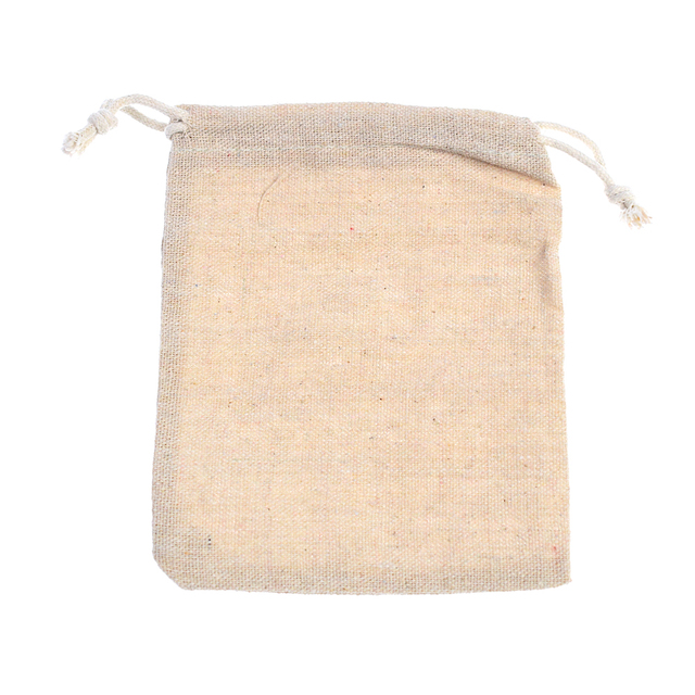 Lniane torby wielokrotnego użytku do przechowywania żywności, przekąsek, bielizny - worek na kukurydzę i fasolę - Wianko - 9