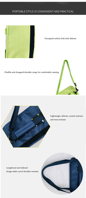 Nowa przenośna torba Mini Golf Club z uchwytem i paskiem na ramię, torba podróżna, przeznaczona dla graczy golfa - YIXIAO - Wianko - 2