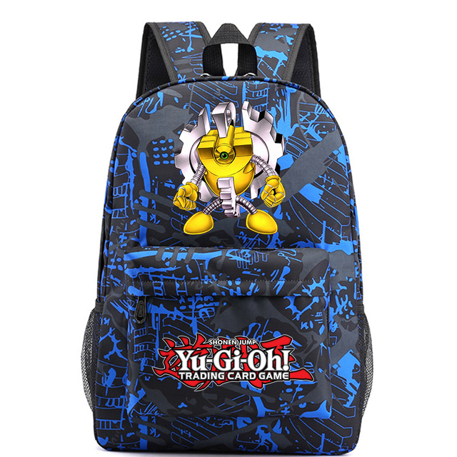 Anime Yu-Gi-Oh! Plecak Unisex, Dorywczo, Młodzieżowy, Torba podróżna na laptopa - Wianko - 2