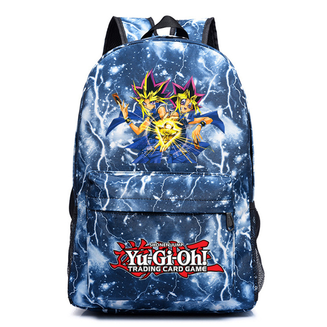 Anime Yu-Gi-Oh! Plecak Unisex, Dorywczo, Młodzieżowy, Torba podróżna na laptopa - Wianko - 8